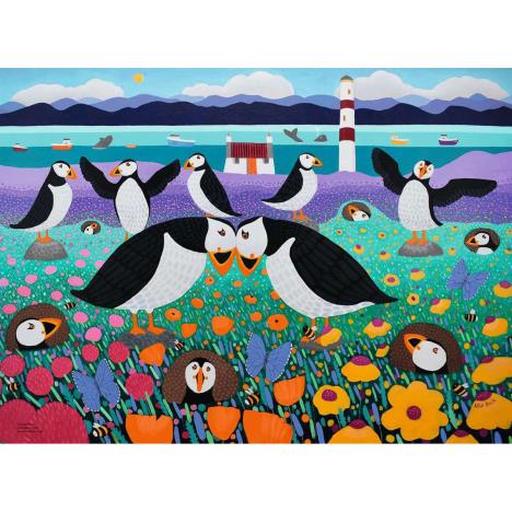 Puffinry 500pc Jigsaw Puzzle Extra Image 1